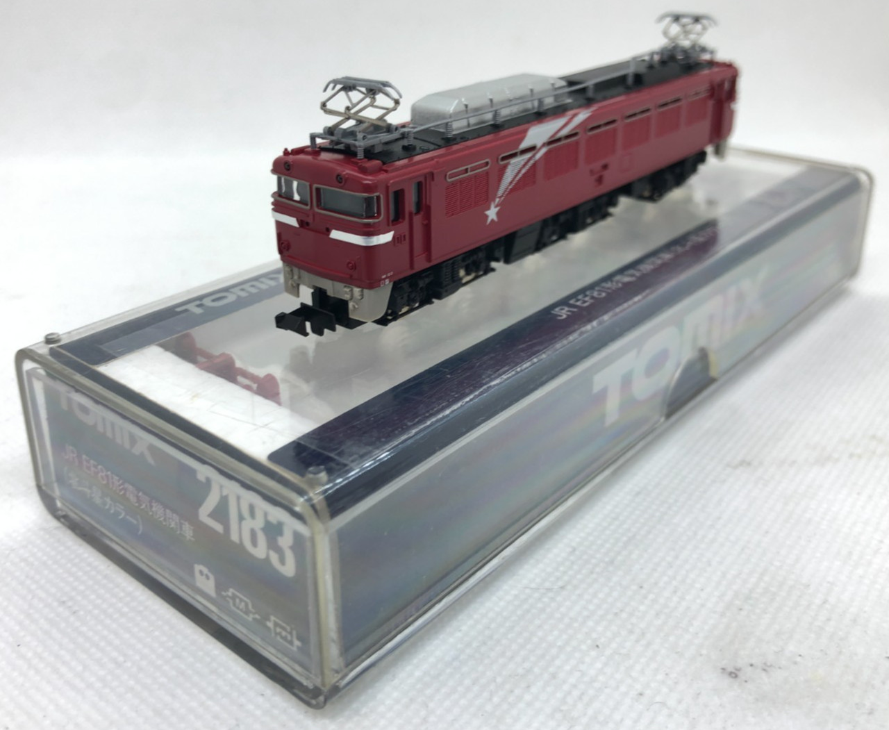 TOMIX 2183 JR EF81 Electric Locomotive Hokutosei Livery Model Train N Scale