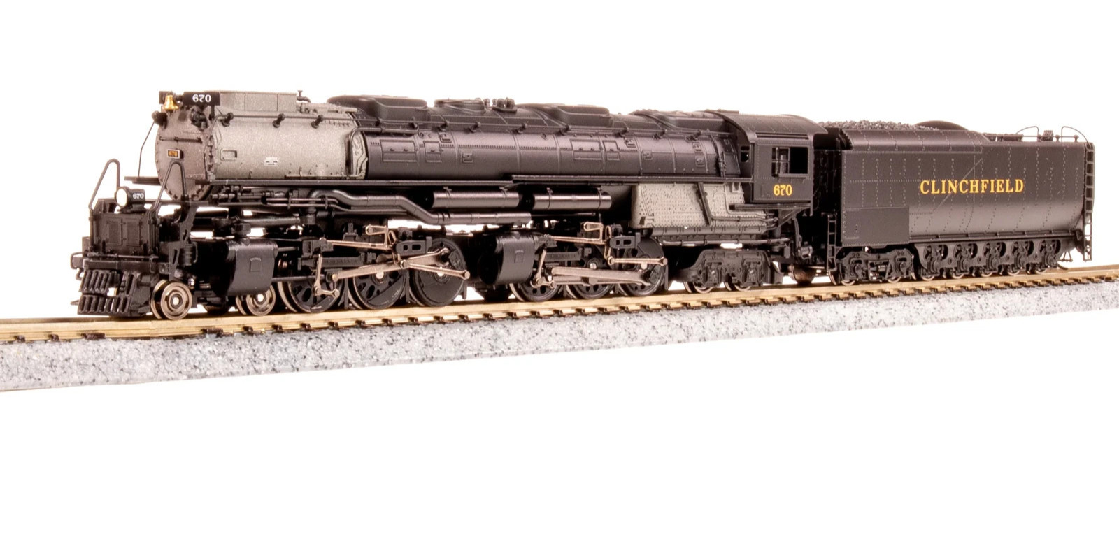 Broadway Limited N 8659 Clinchfield Challenger 4-6-6-4 Steam Locomotive Stealth