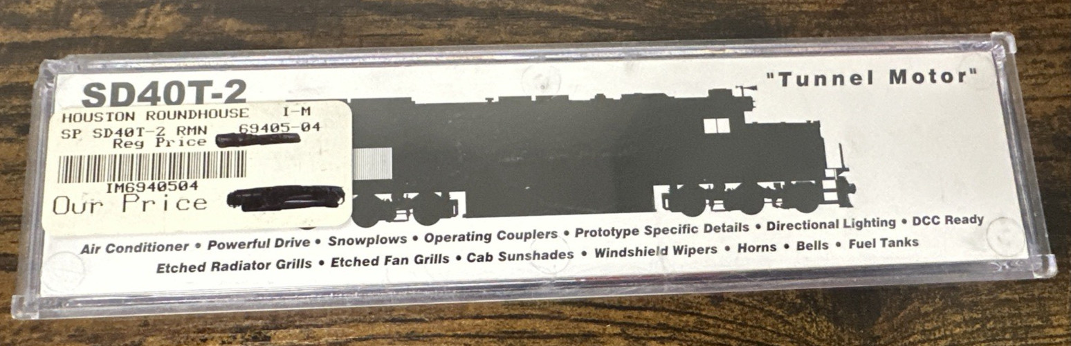 InterMountain Railway Co. N Scale #69405-02 SD40T-2 Southern Pacific #8309 NIB!