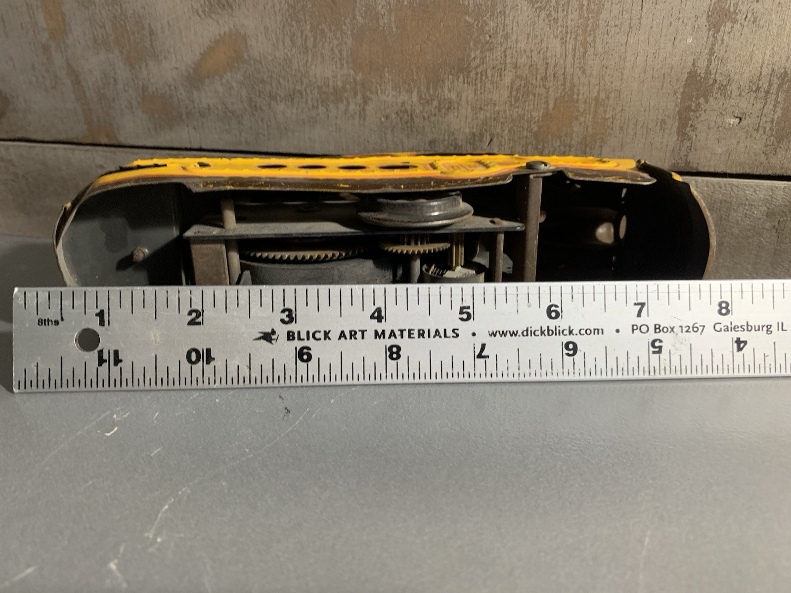 Tin Marx Train M10005 Union Pacific Engine Toy Used And Restoration Ready