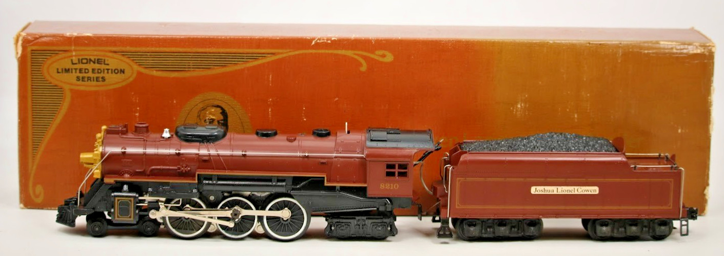 Lionel O Gauge 6-8210 JLC 4-6-4 Hudson w/ Sound Tender Works Box 1:48 Scale