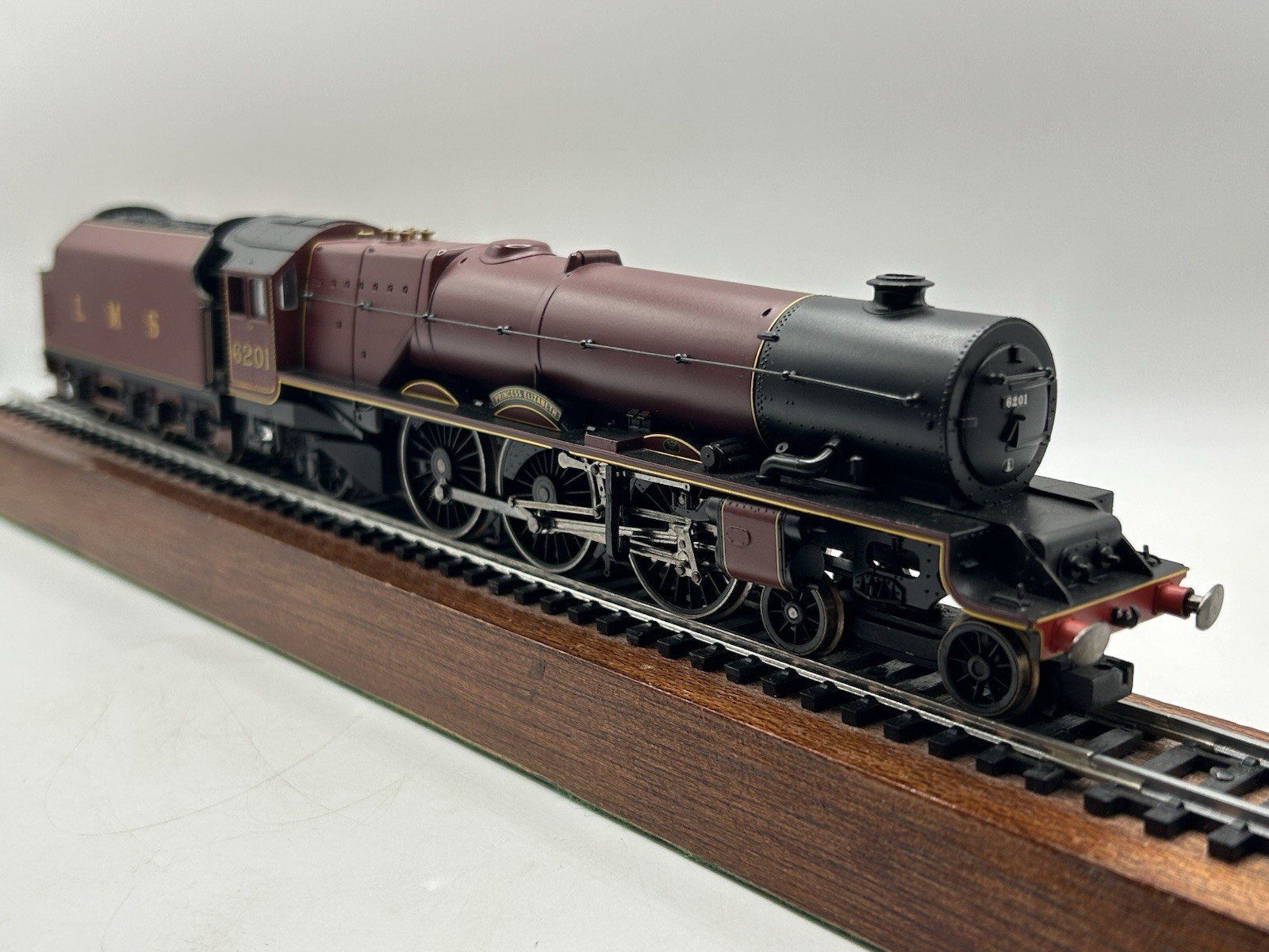 OO Hornby LMS Princess Royal Class 4-6-2 Locomotive #6201 ‘TTS Sound’ – (VG)