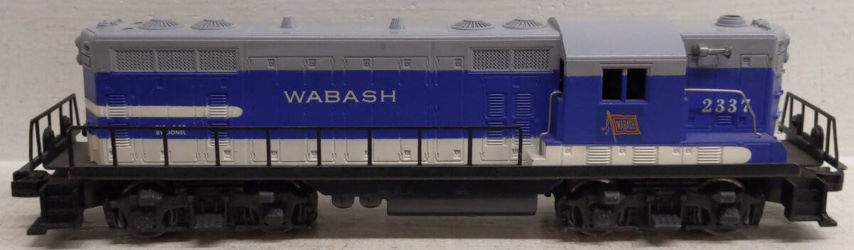 Lionel 2337 Vintage O Wabash GP-7 Powered Diesel Locomotive/Box