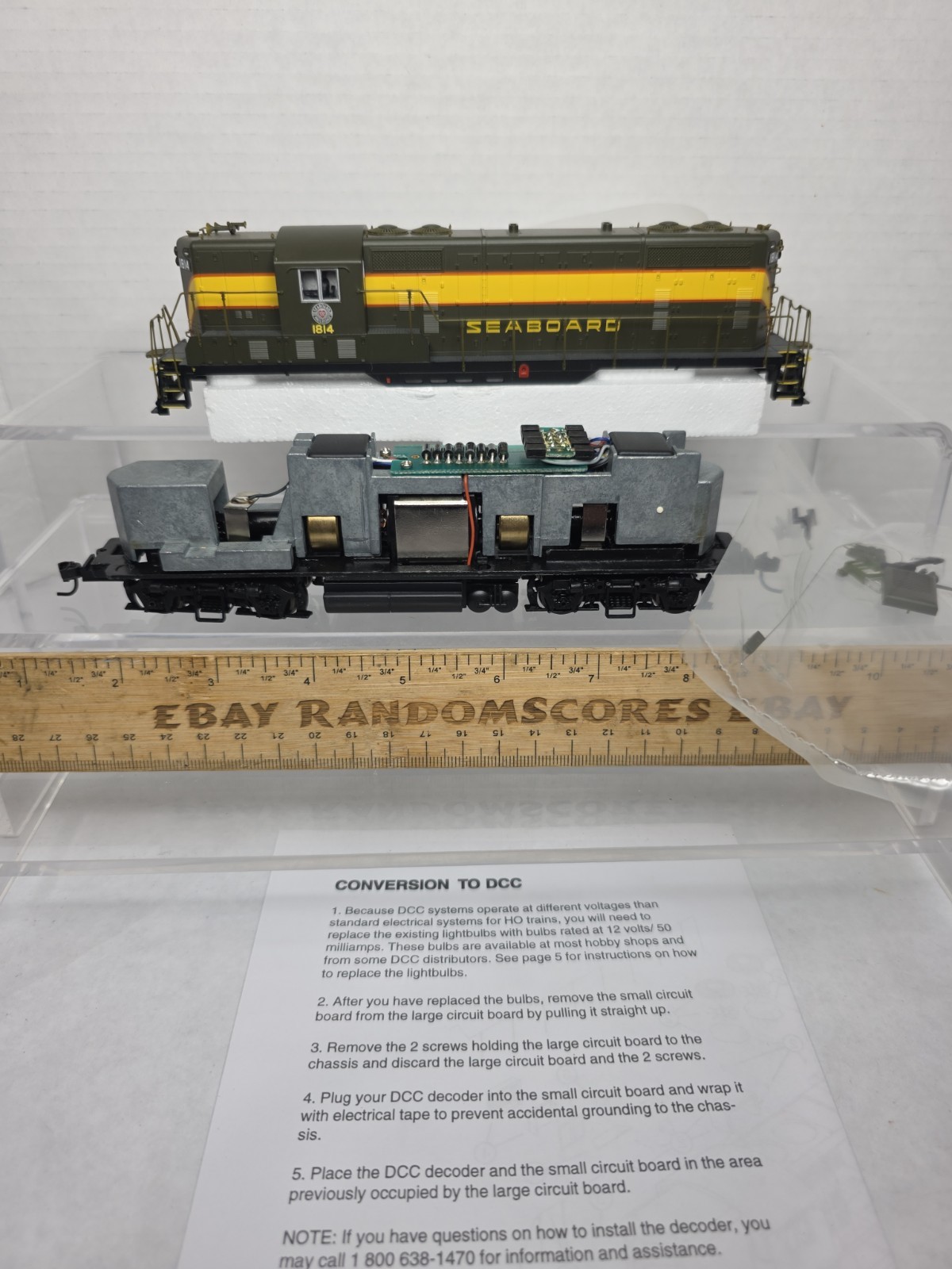 Proto 2000 HO 23040 Seaboard 1814 GP-7 PH II Diesel Road Switcher DCC Ready NOS