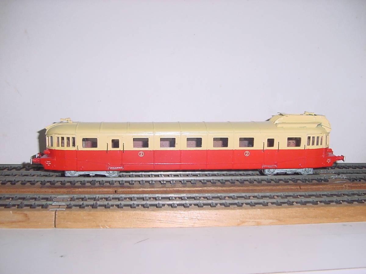 Model Train Keyser SNCF Autorail X-2301 HO Pre-painted Finished Product