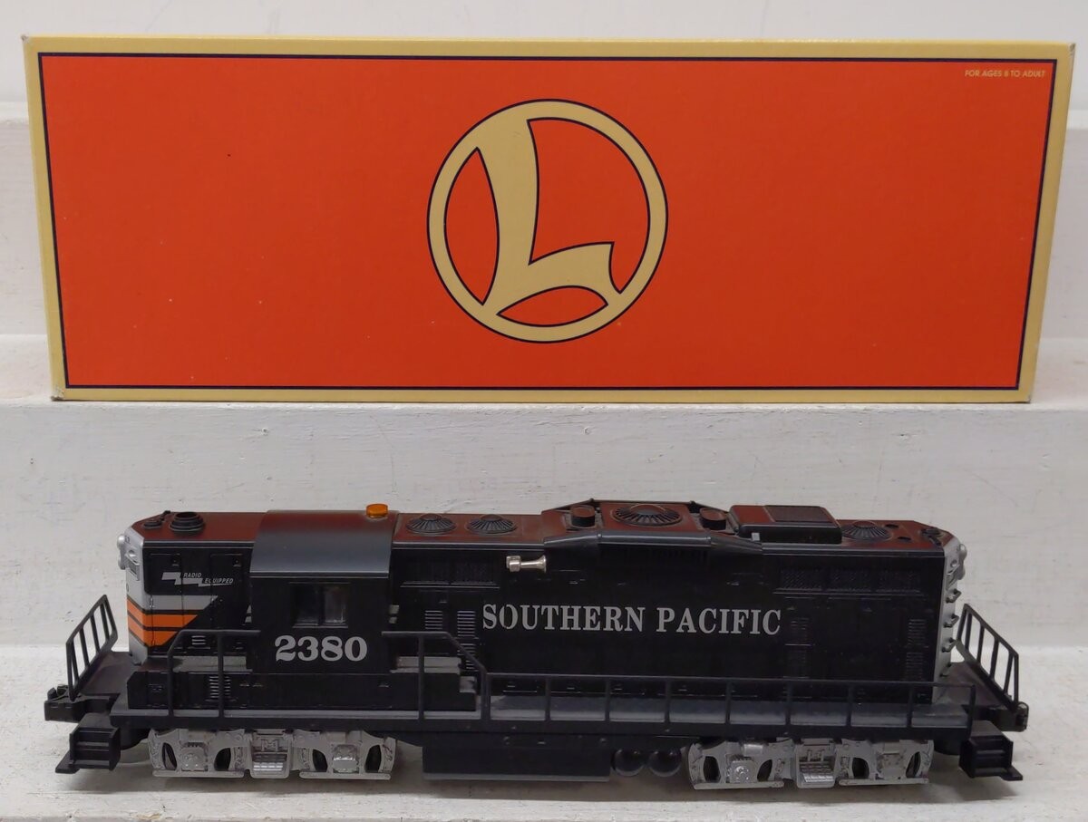 Lionel 6-18562 O Gauge Southern Pacific GP-9 Diesel Locomotive #2380 EX/Box