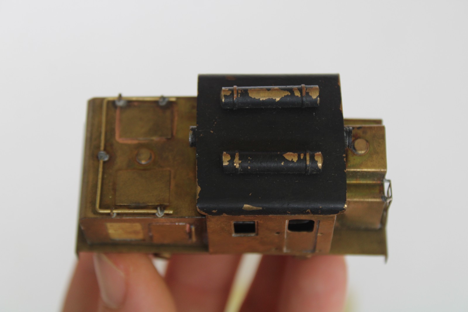 Vintage HO Brass Tetsudo Mokeisha Diesel Critter Industrial Switcher w/ Box
