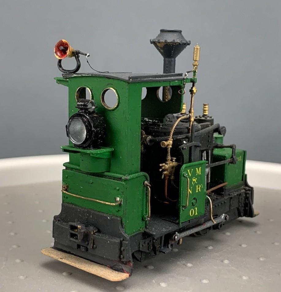 1:43 On2 Wrightlines 0-4-0 De Winton Steam Locomotive #01 JER O3402