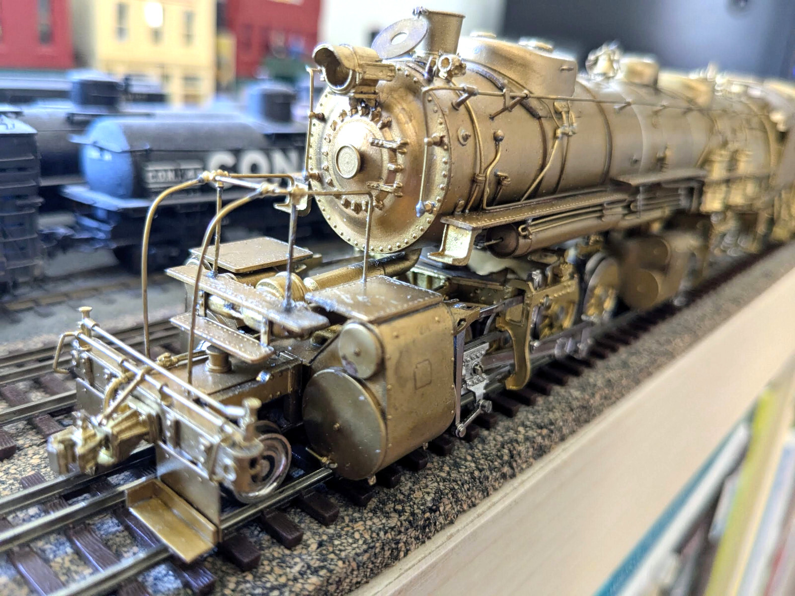**1 OF ONLY 100! HALLMARK BRASS MP 4000 CLASS 2-8-8-2 HO **CAN MOTOR *RUNS G@@D!