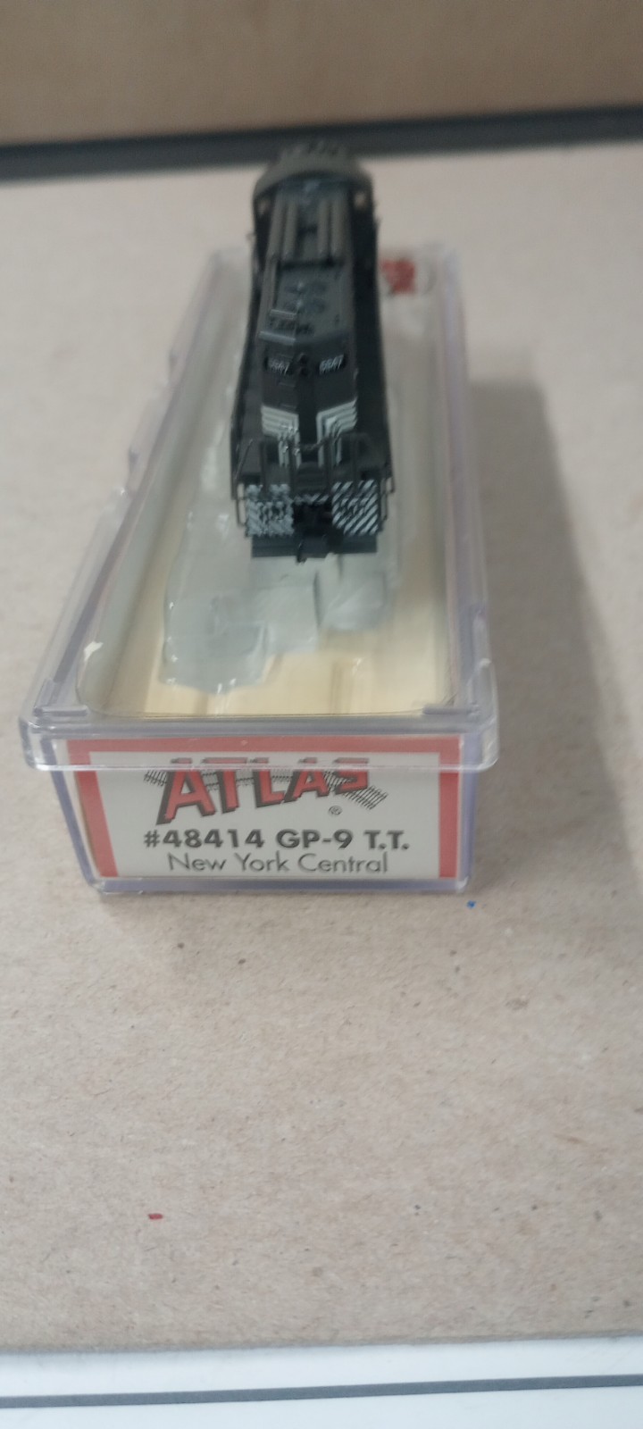 N Scale Atlas GP9 Torpedo Tube New York Central Locomotive
