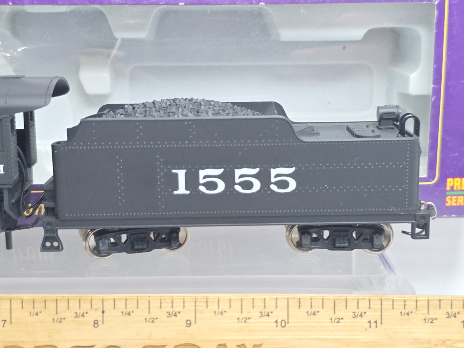 IHC HO Scale M9540 Wabash 2-8-0 Consolidation Steam Locomotive WAB #1555 LNIB