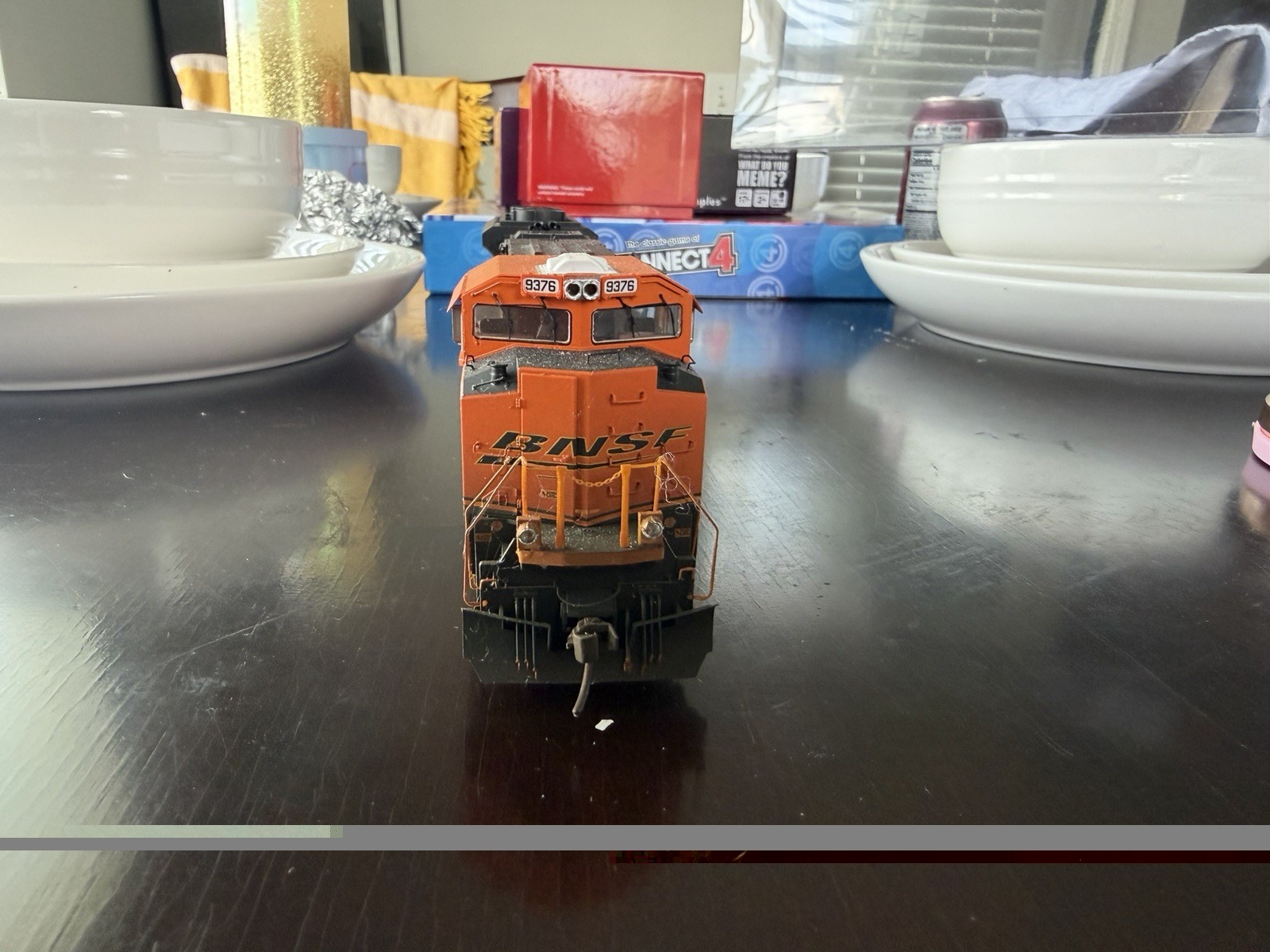 Athearn Ho Scale BNSF SD70ACe 9376 Diesel Locomotive LokSelect Installed