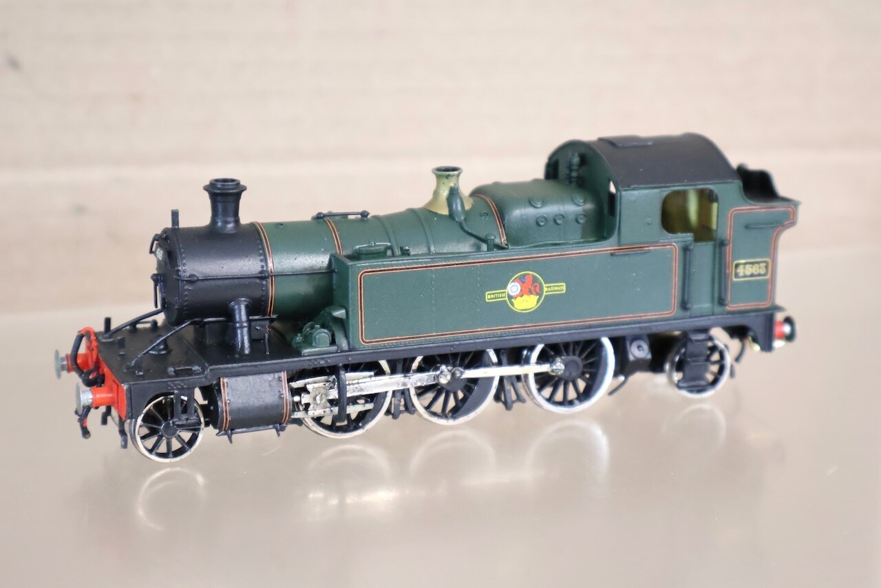 SAMHONGSA RTR 101 KIT BUILT BR 2-6-2 CLASS 45XX PRAIRIE TANK LOCOMOTIVE 4563 ol
