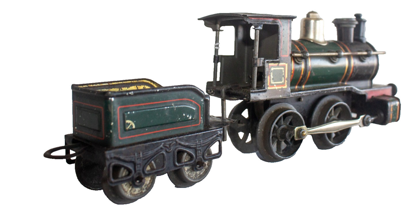 Early Version of Karl Bub (KBN) Clockwork 0-gauge Locomotive