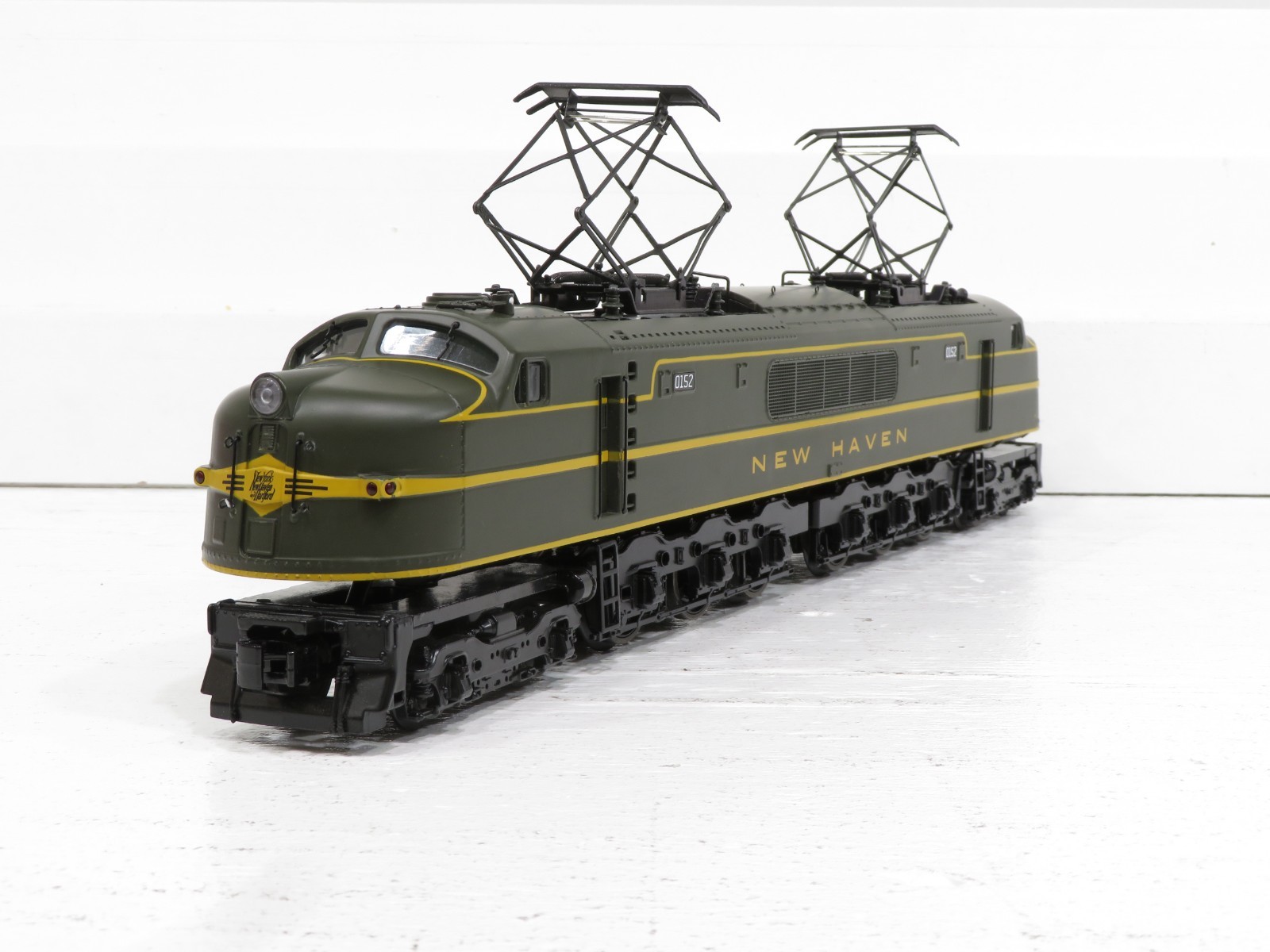 MTH 20-5694-1 New Haven EF-3b Electric w/ Silver & Black Pass Set PS3 NIB