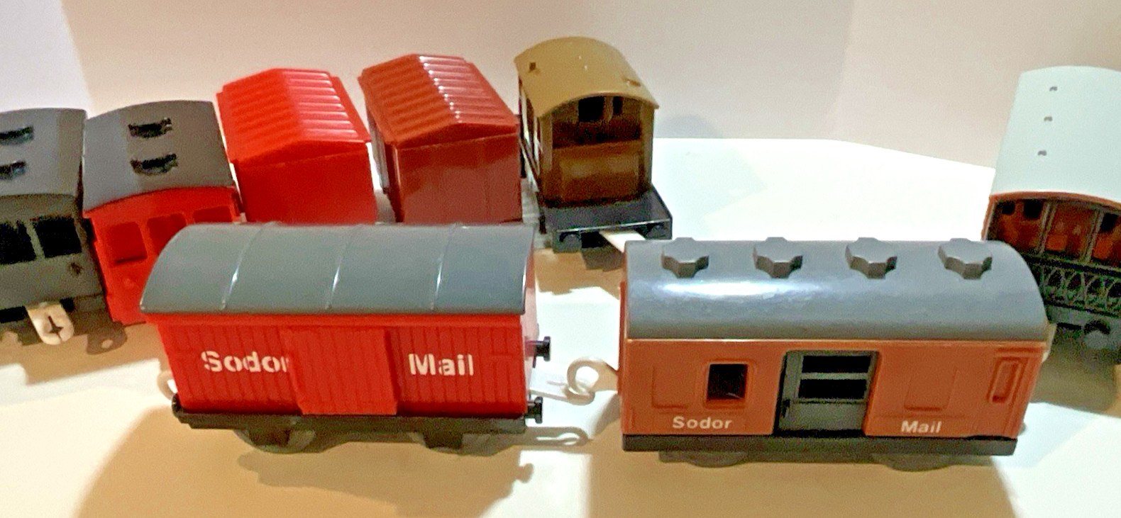 Thomas And Friends Tomy Plarail TrackMaster Cargo Cars Wagons Lot of 12 Vintage