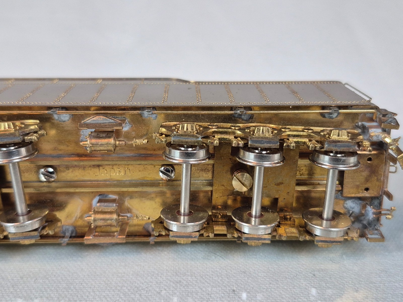 HO BRASS PFM CROWN TOBY JAPAN CHICAGO BURLINGTON & QUINCY 4-8-4 CLASS O-5