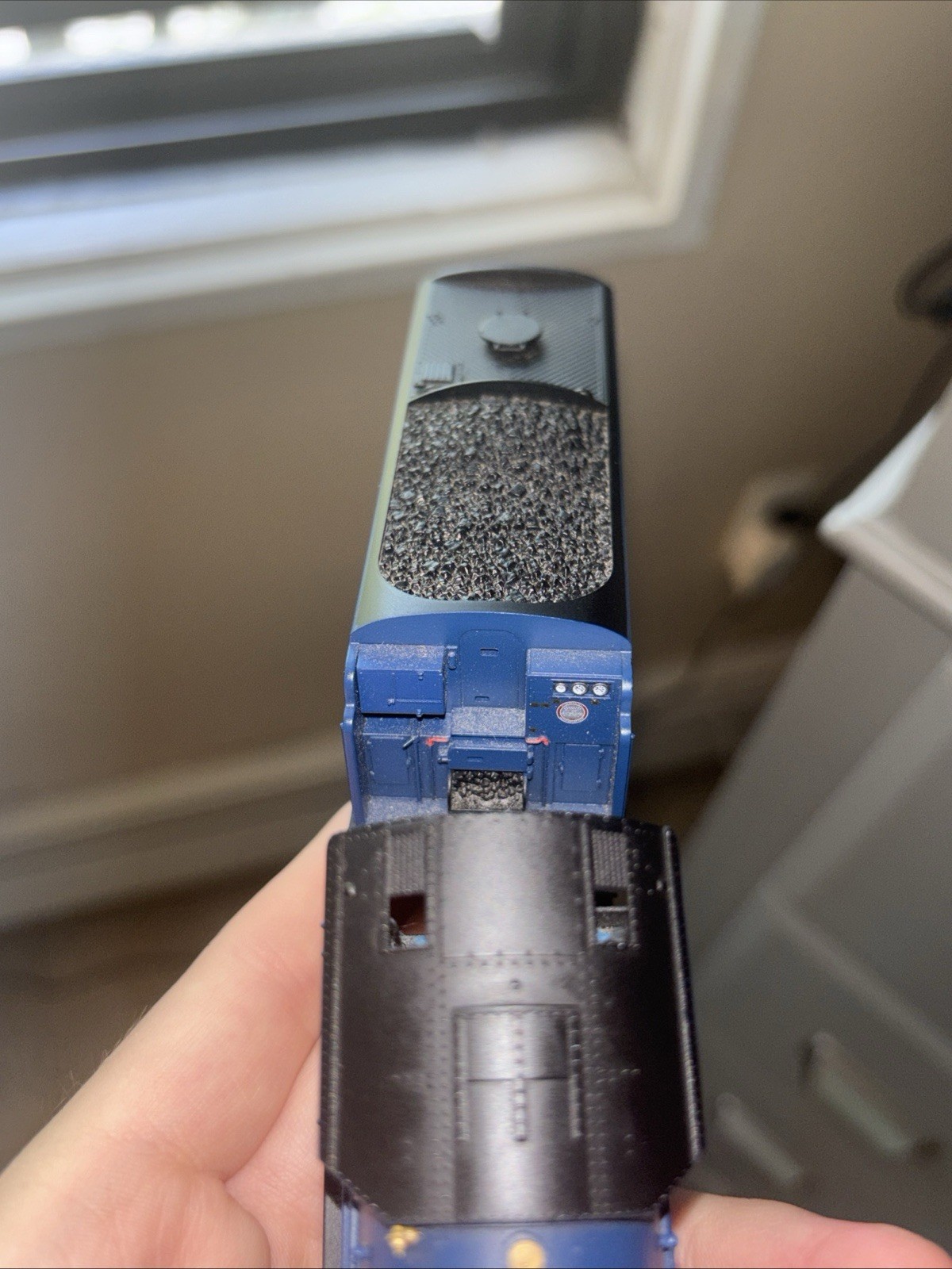 Hornby TTS Sound DDC Fitted blue tornado Locomotive (WORKS)