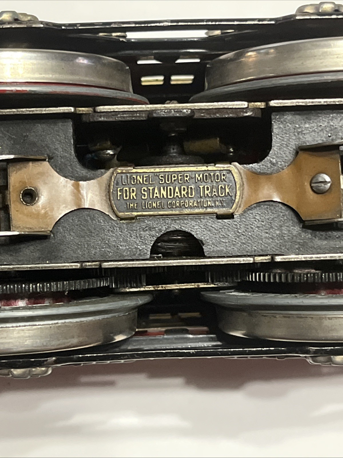 🔥 Antique Lionel Super Motor No. 8 Red Electric Engine Standard track