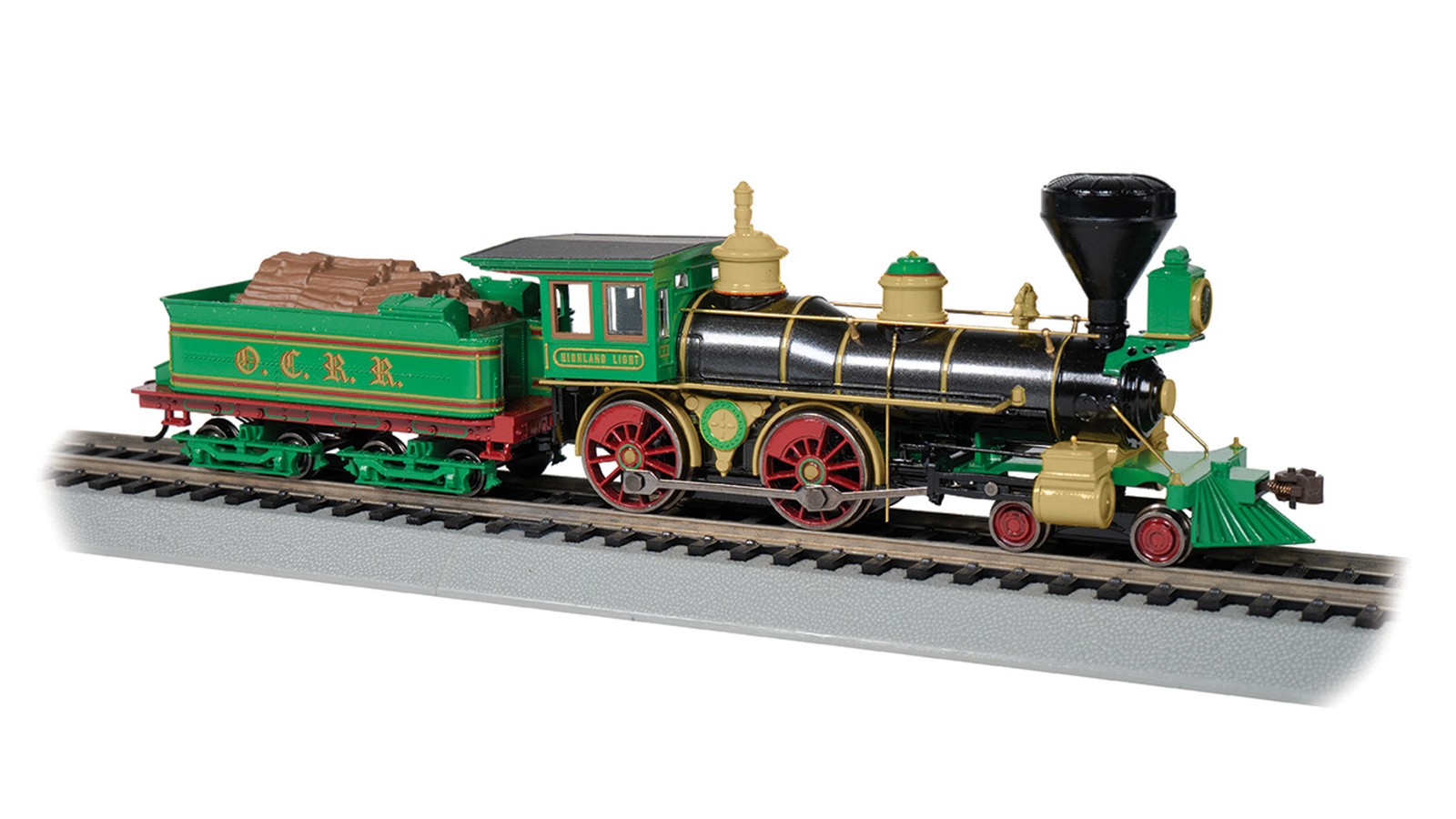 Bachmann 52708 4-4-0 American Old Colony “Highland Light” Loco w/ DCC Sound HO