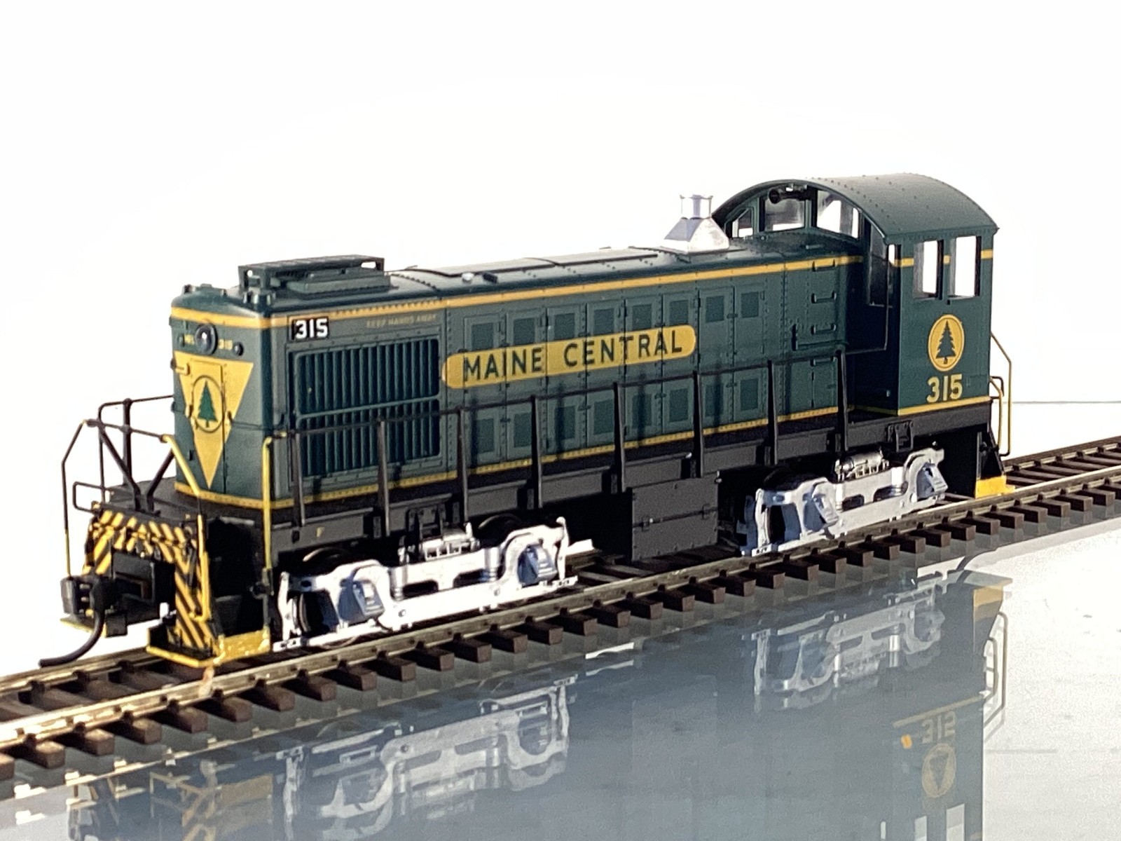 Atlas HO S-4 DC Loco Maine Central 315 Tested China #8754
