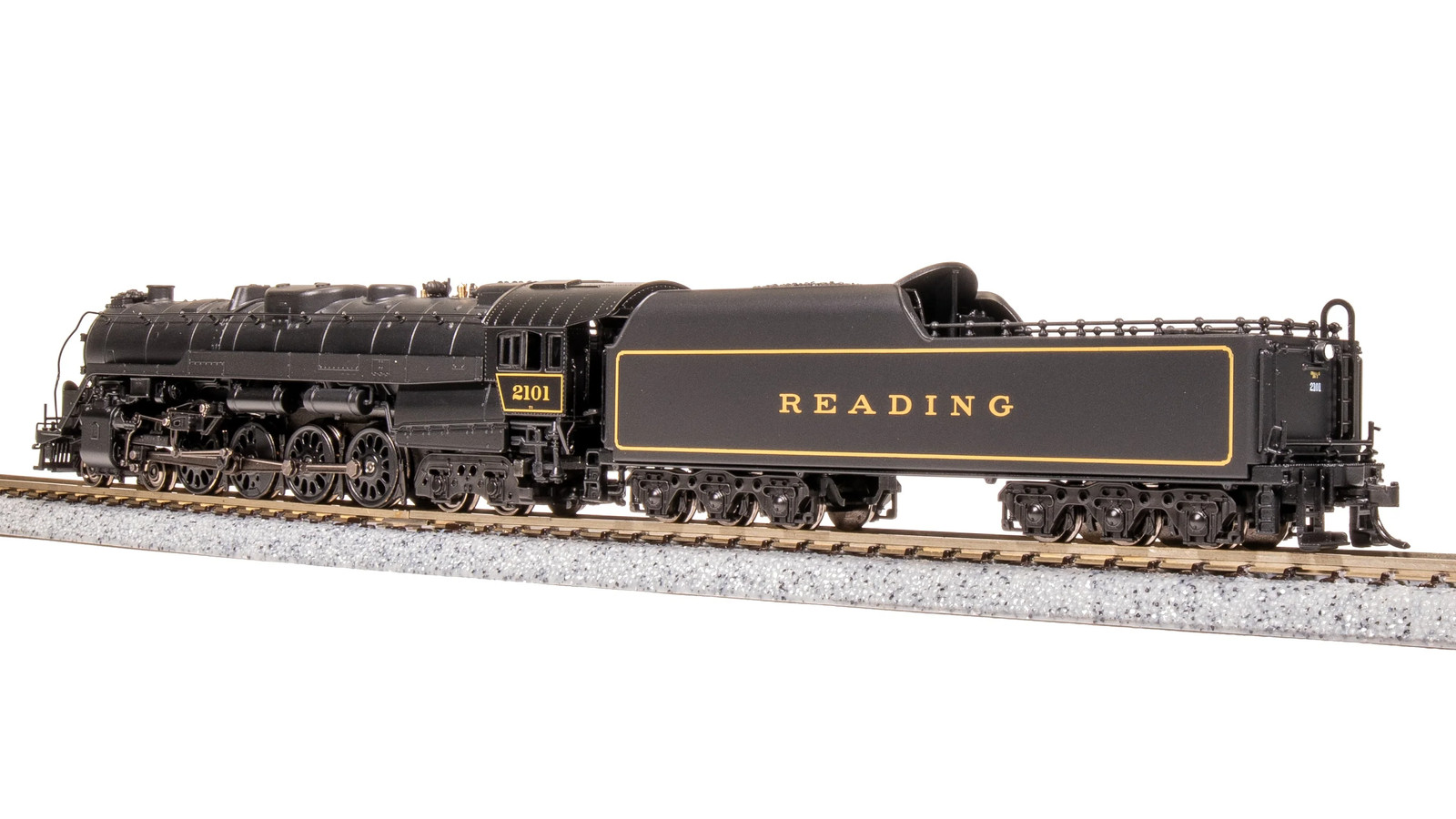 Broadway Limited Imports N 7400 T1 4-8-4, Reading (In-Service) #2101