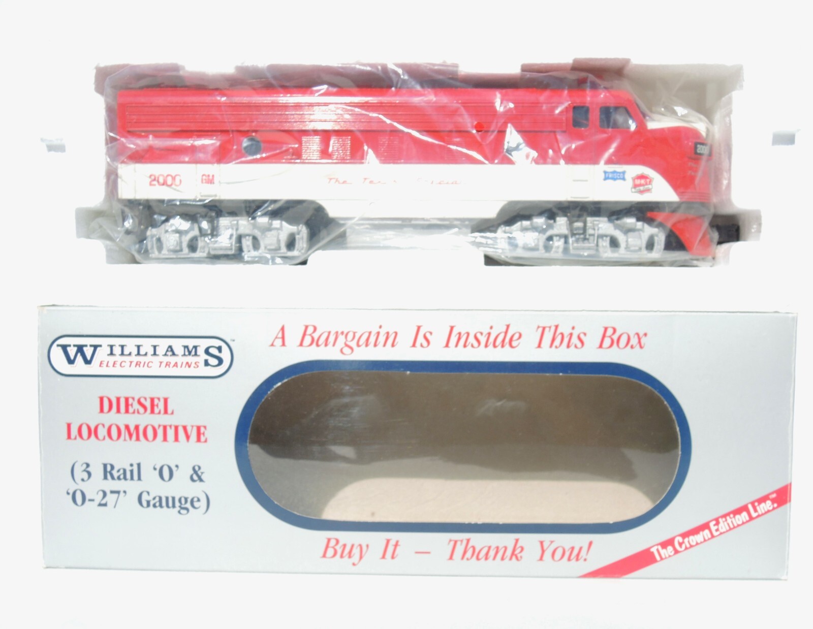 Gorgeous set of 3 Williams O gauge Texas Special locomotives MINT- LOOK!!