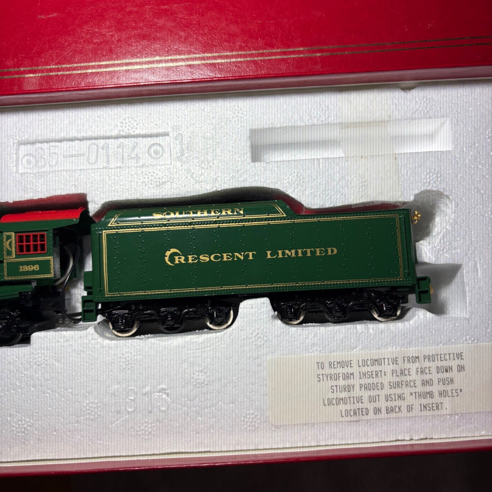 Mantua HO Scale Southern Crescent Limited 1896 Steam Engine Train
