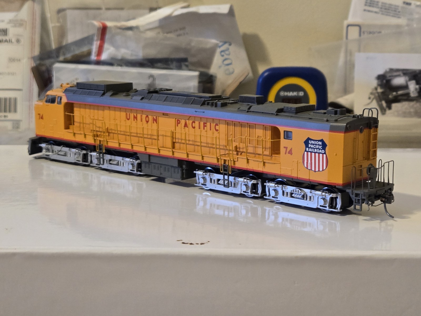 Athearn HO Union Pacific Veranda Turbine with ESU Sound/LEDs