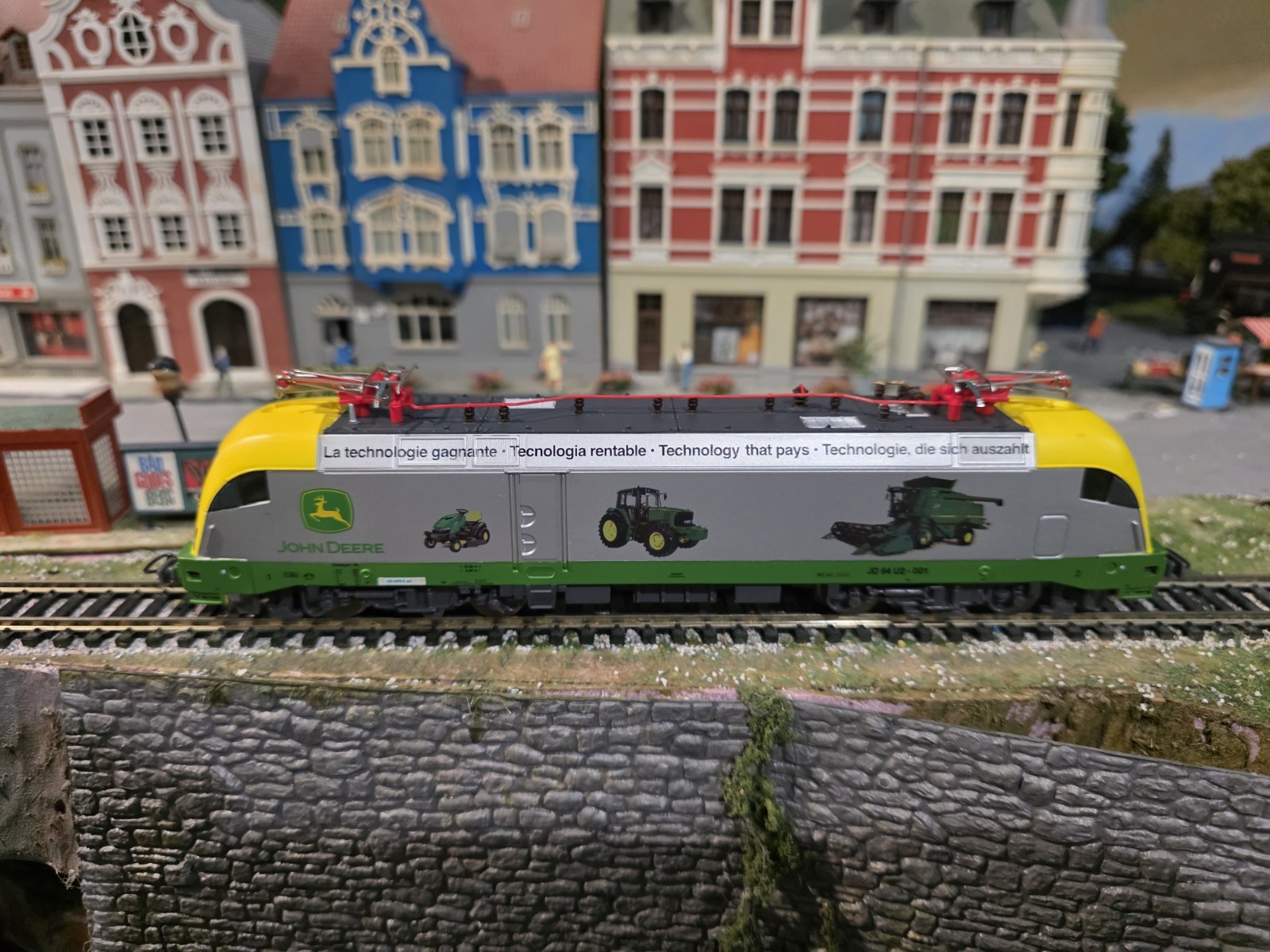 Piko Rh 1016 John Deere Electric Locomotive 57429 HO Scale DCC Ready