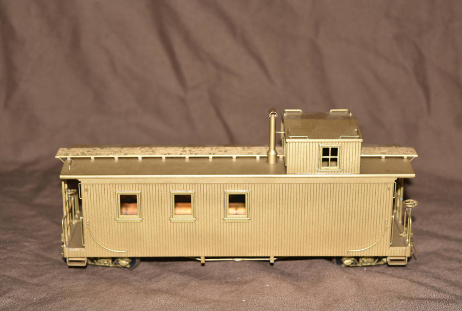 Model Train Custom Brass Gom Model D&RGW Caboose #0585 0586 0588 On NJ Japan