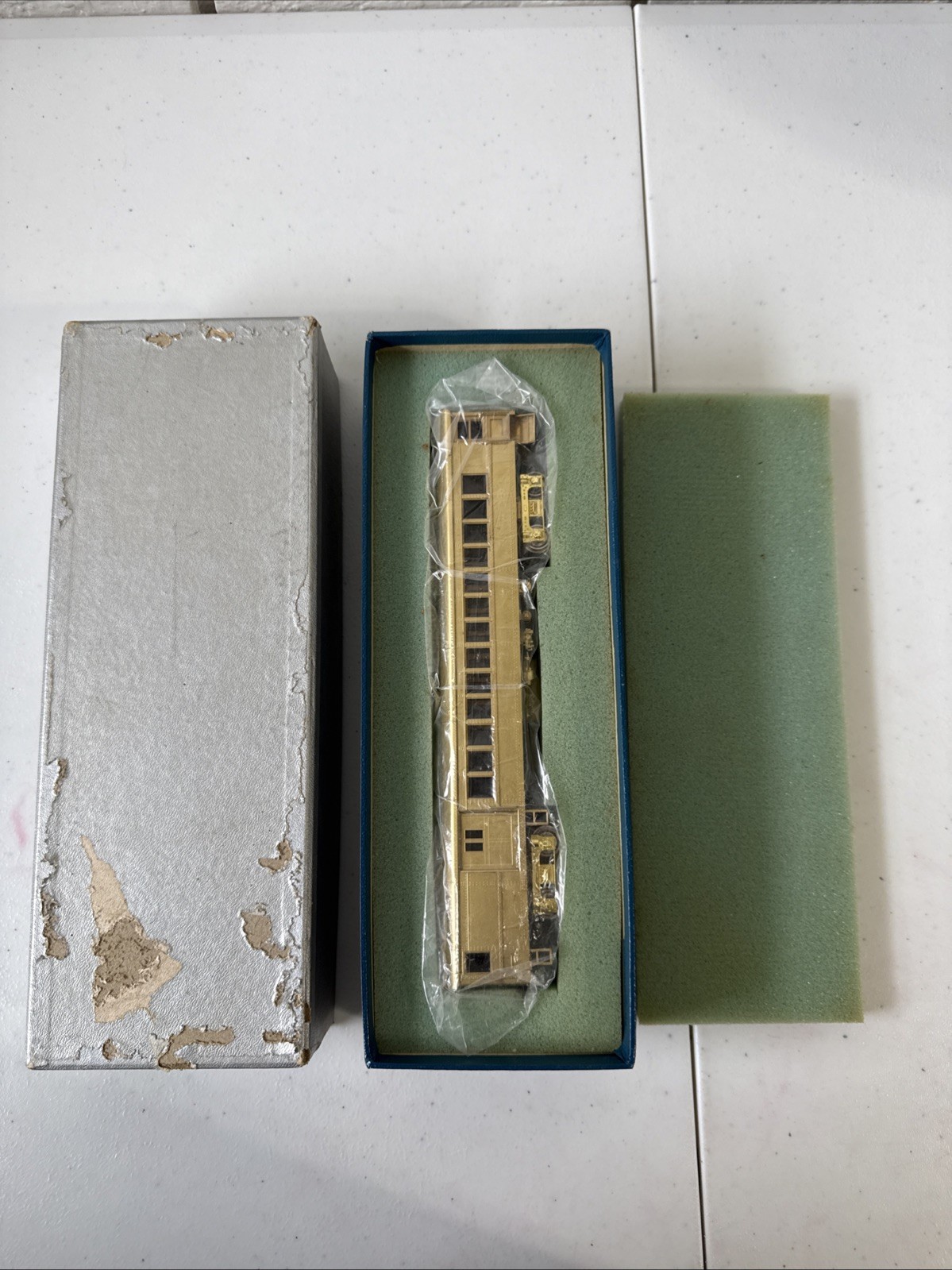NJ Custom Brass Long Island Railroad LIRR PING PONG Combine PS-722 UNTESTED
