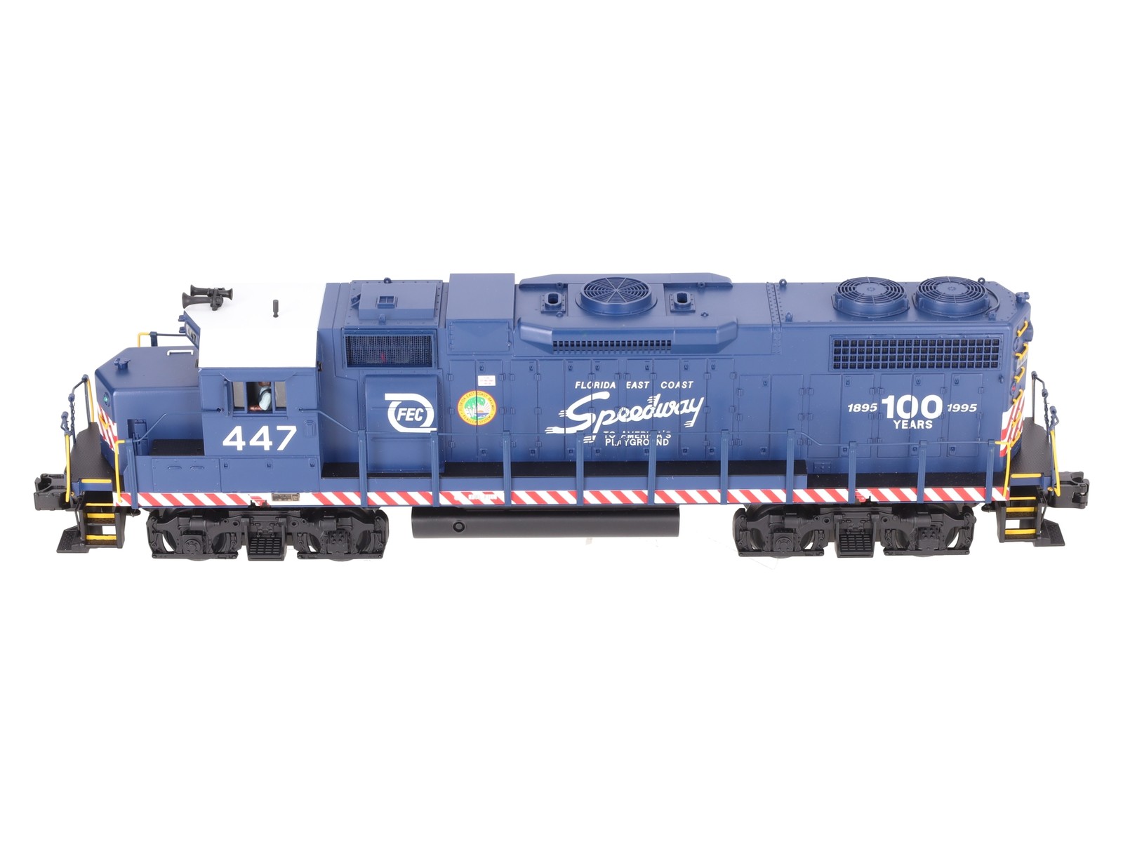 MTH 20-2253-1 Florida East Coast GP38-2 Diesel Engine w/PS 2.0 #447 LN/Box