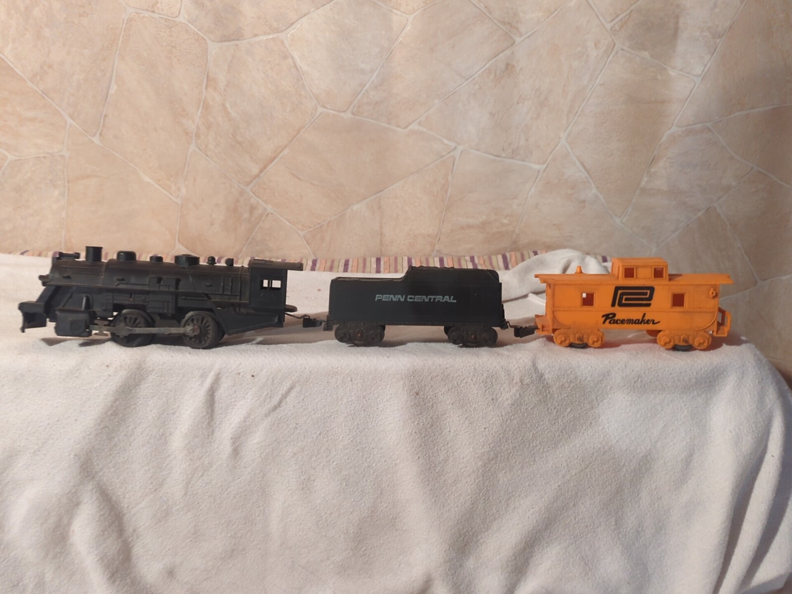 MARX O/O27 Gauge 0-4-0 Steam Loco Engine 490 W/Coal Tender And 2 Cabs Untested