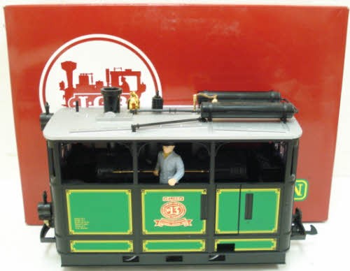 LGB 2150 G Scale Elias Henschel & Sohn Steam Tram Locomotive #13 LN/Box