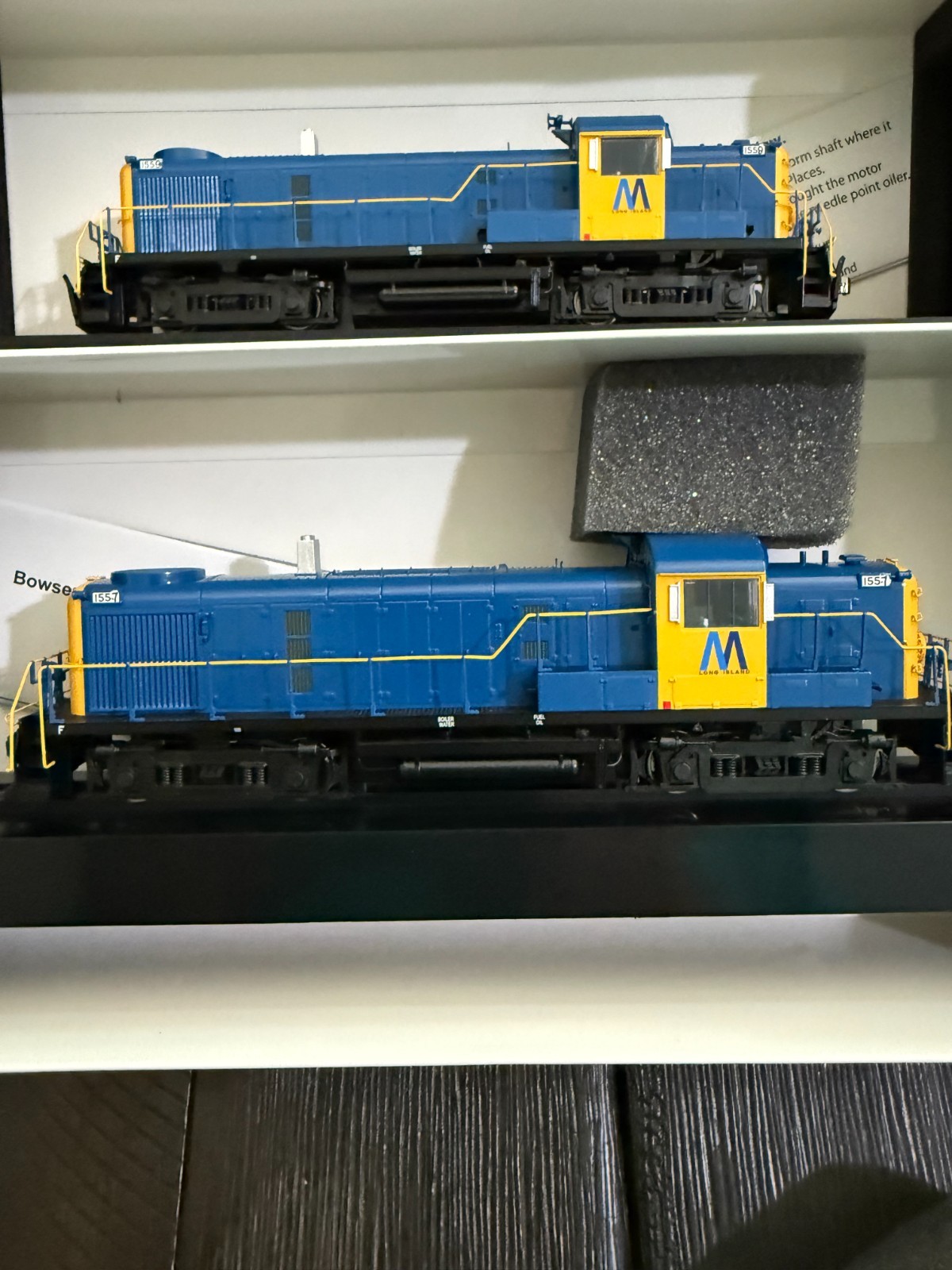 HO SCALE LOCOMOTIVE 3 BOWSER LONG ISLAND RAILROAD RS3 DCC Ready Renumbered