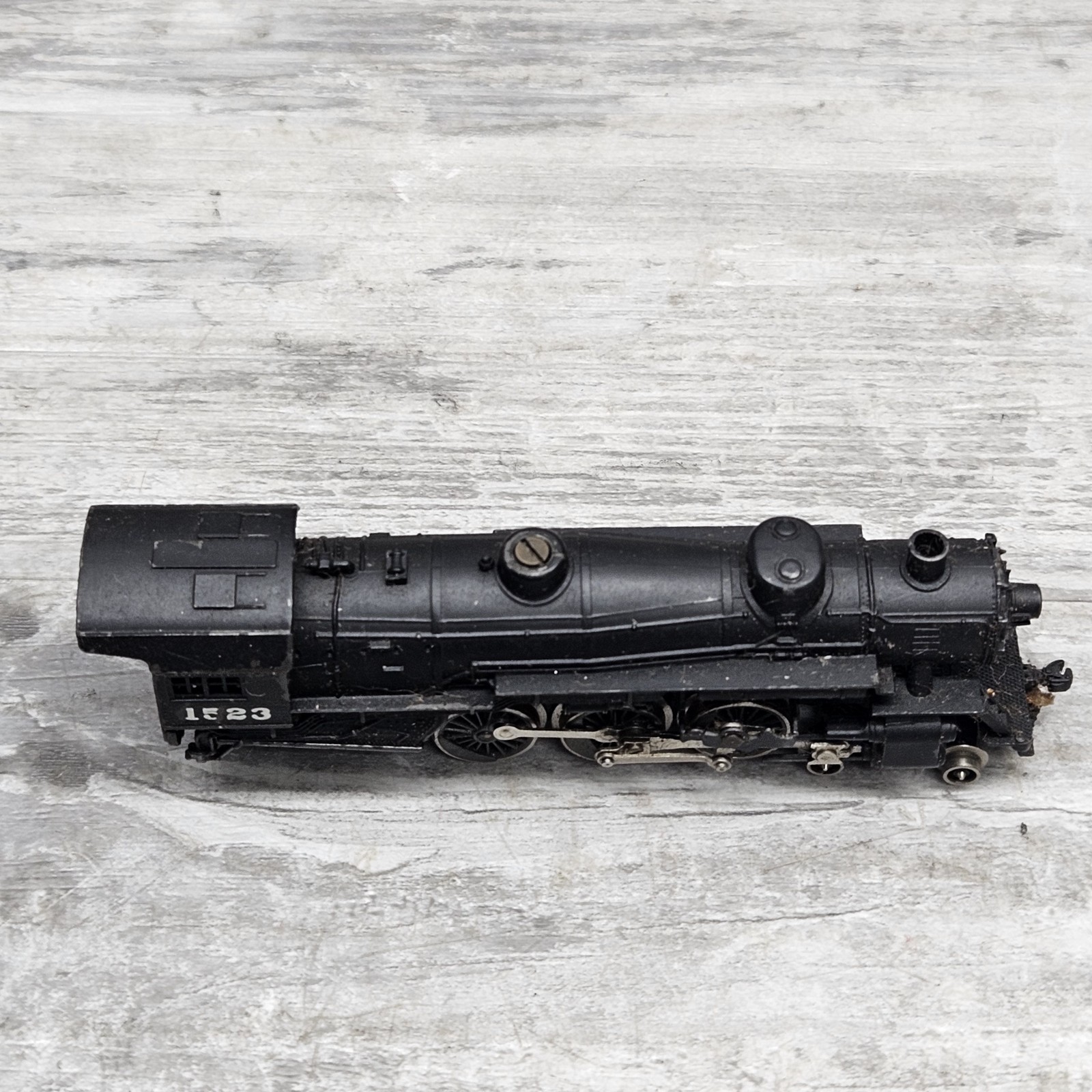 N Scale Atlas Atlantic Coast Line Tender And Locomotive #1523 Tested and Works
