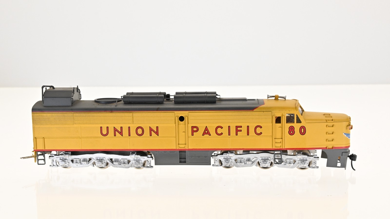 NJ Custom Brass Coal Turbine Union Pacific 80 HO scale