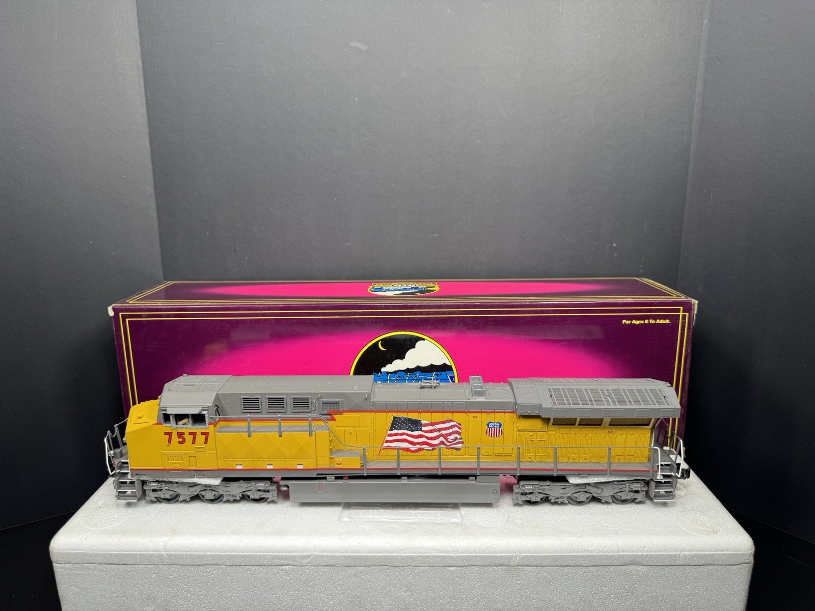 MTH 20-2511-3 Union Pacific UP AC6000 nonpowered diesel engine #7577 EX