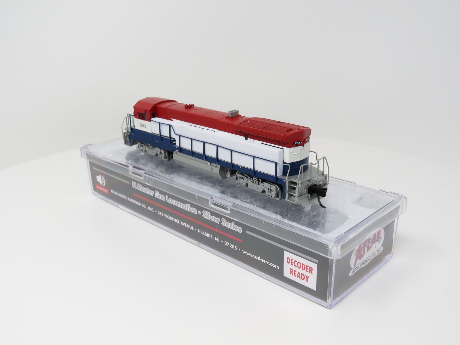 Atlas N 40005447 BC Rail British GE B36-7 Diesel Locomotive DC Freight Train