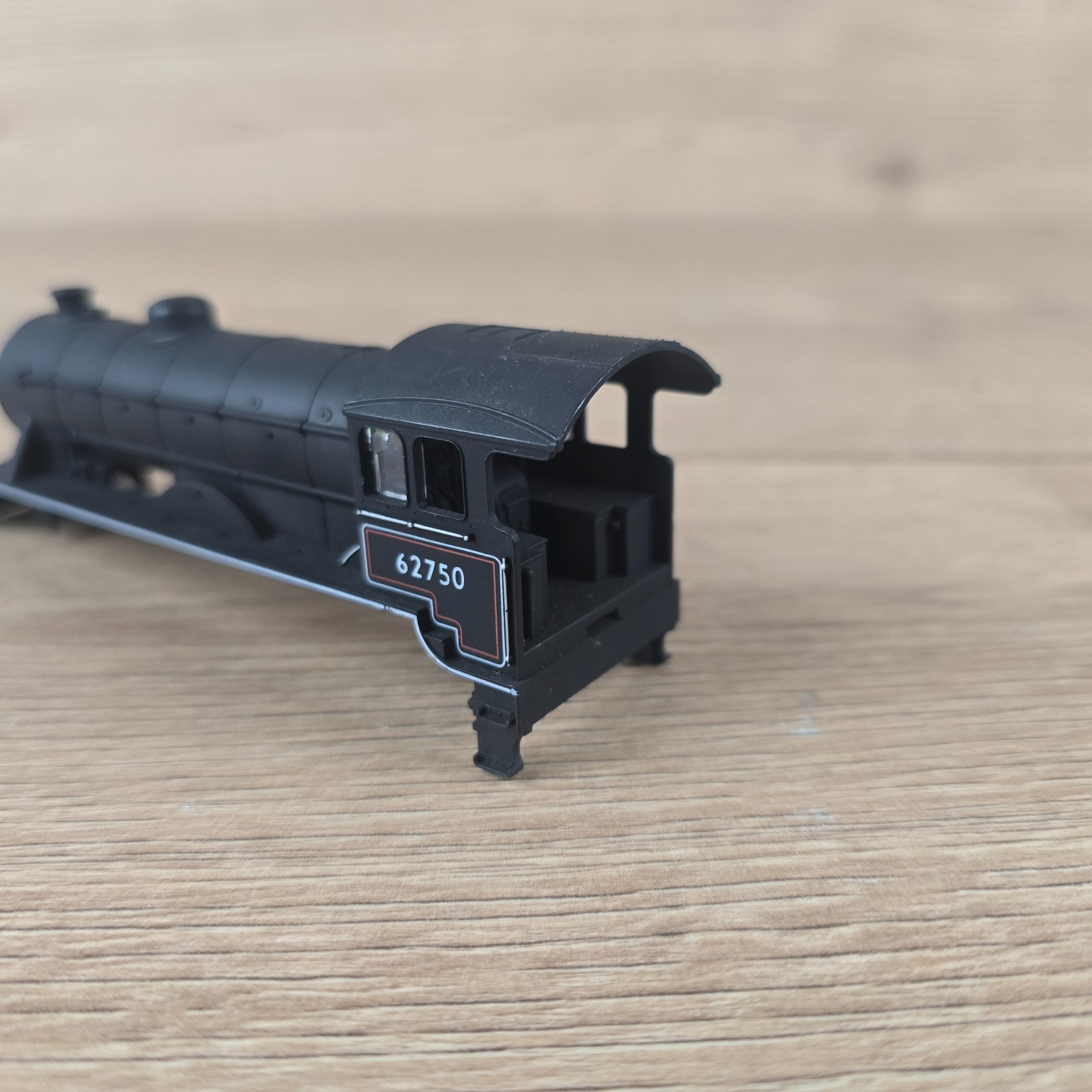 Hornby R860 Class D49 Pytchley Steam Locomotive Body Only 62750 Black OO Gauge