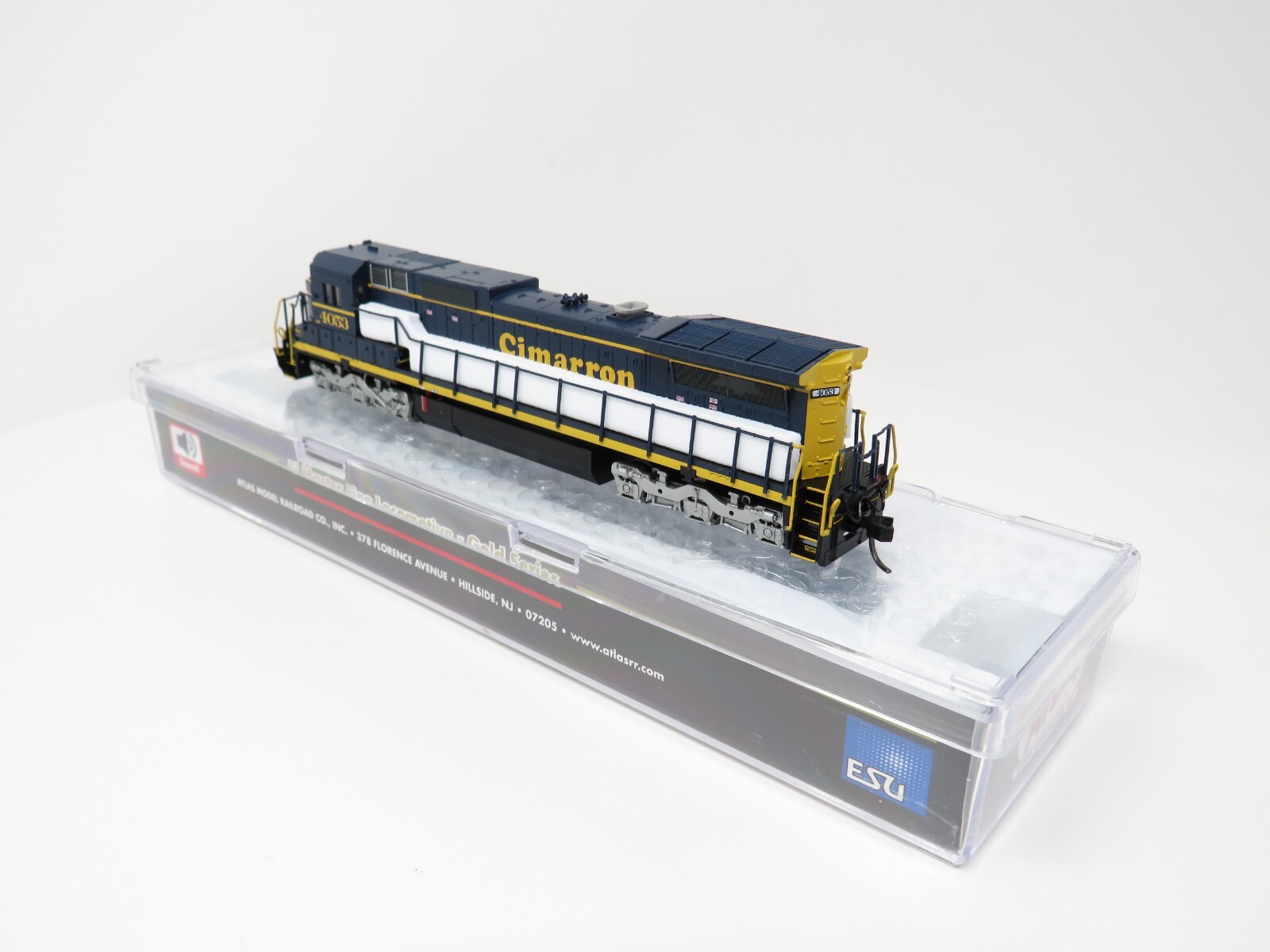 Atlas N 40005666 LokSound DCC Cimarron Valley Dash 8-40C Diesel Locomotive