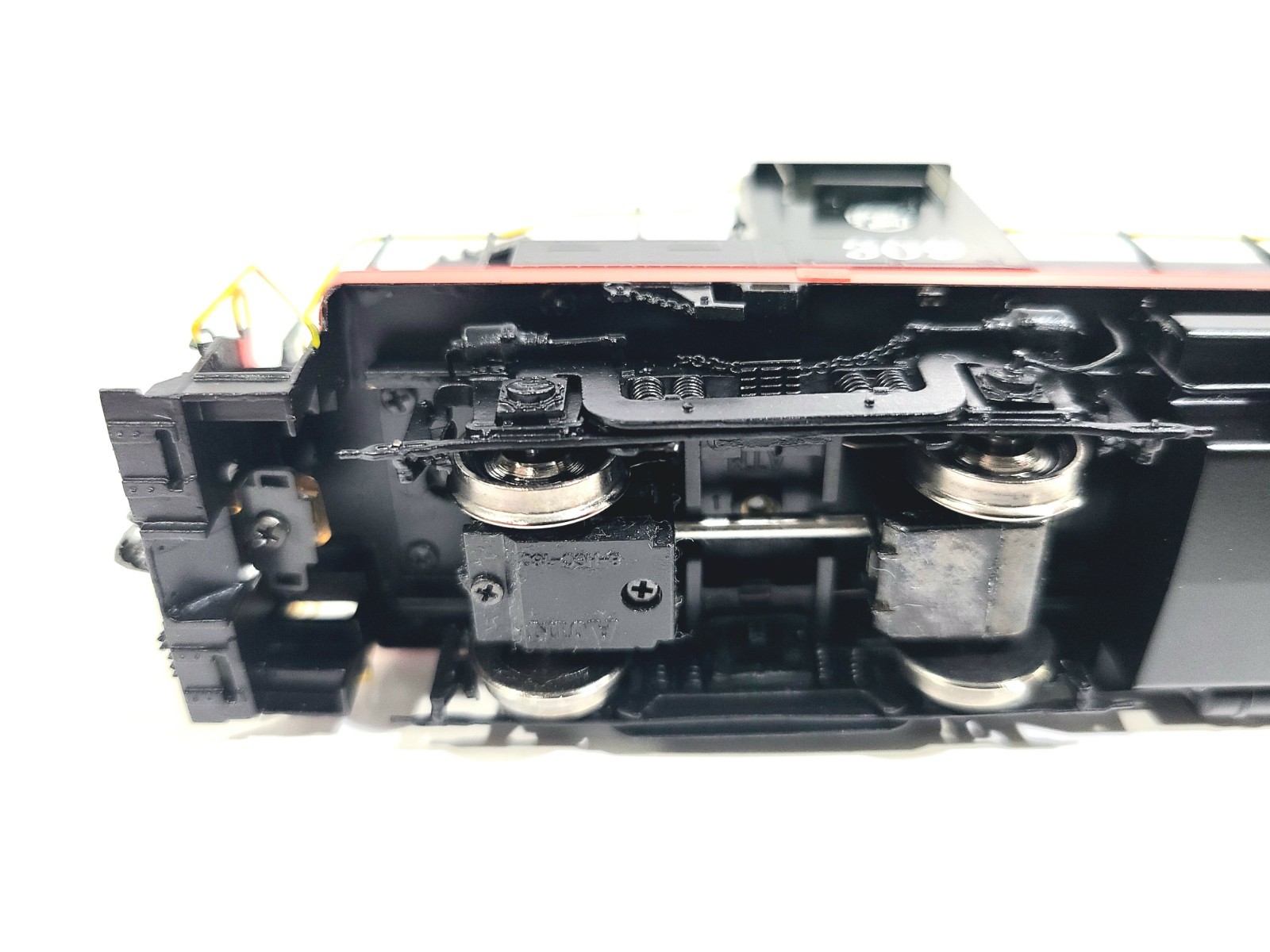 Division Point SSW Alco RS-3 Cotton Belt Black Widow #309 HO Brass #DP-8779.1