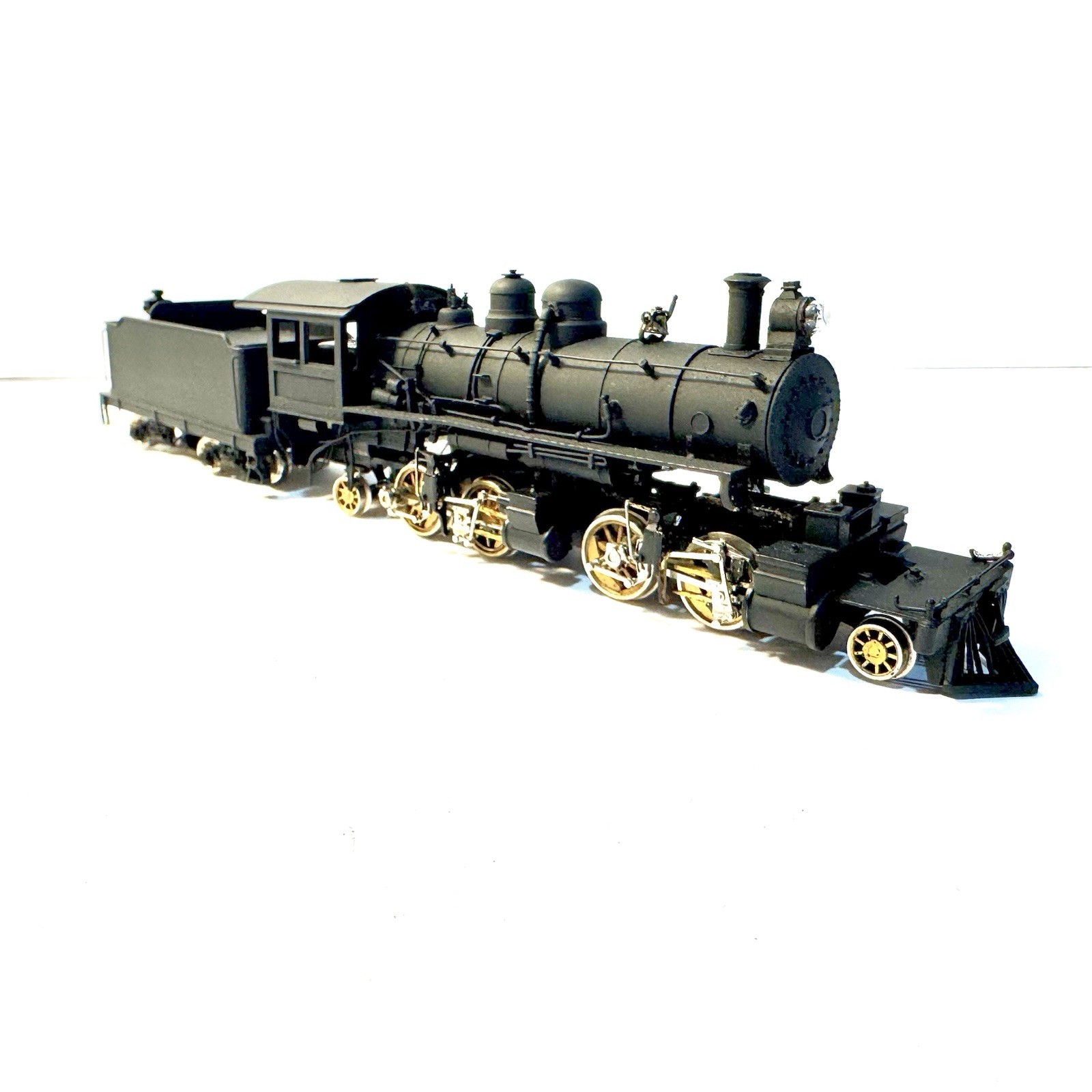HO BRASS AKANE BALDWIN 2-4-4-2-LOCO & TENDER PAINTED VINTAGE