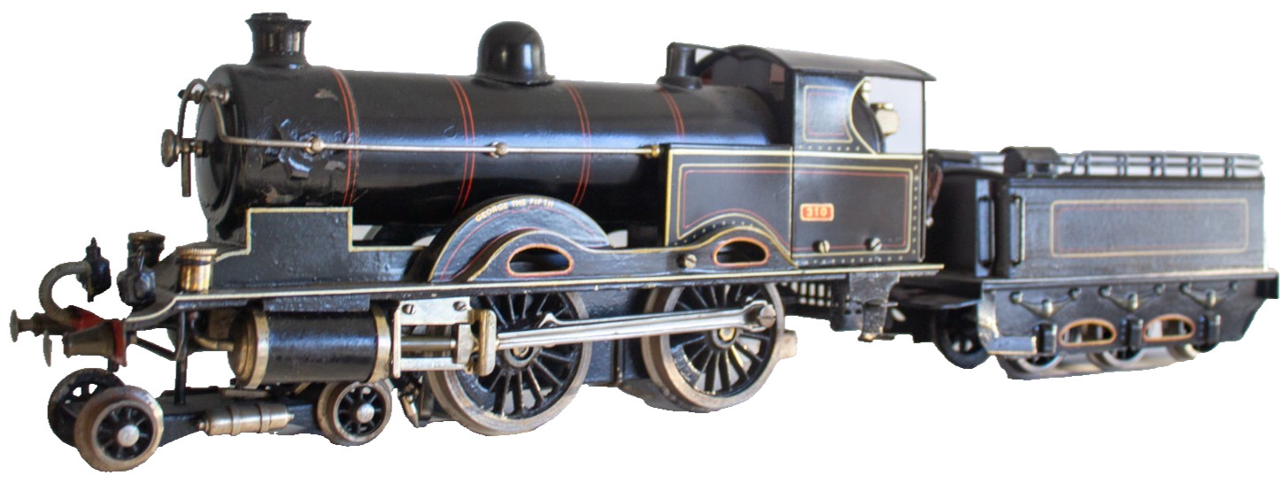 Extremely Rare Collection of 5 Marklin 1-Gauge Steam/Clockwork Early Locomotives