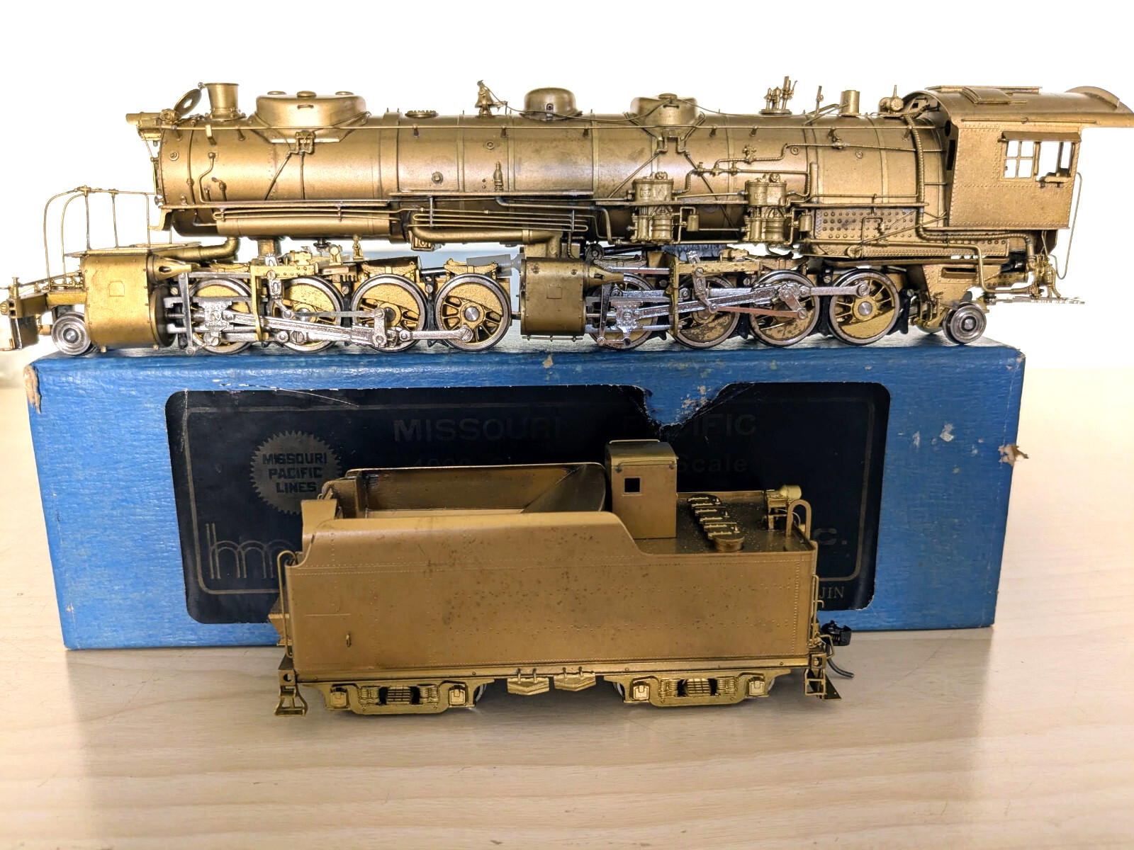 **1 OF ONLY 100! HALLMARK BRASS MP 4000 CLASS 2-8-8-2 HO **CAN MOTOR *RUNS G@@D!