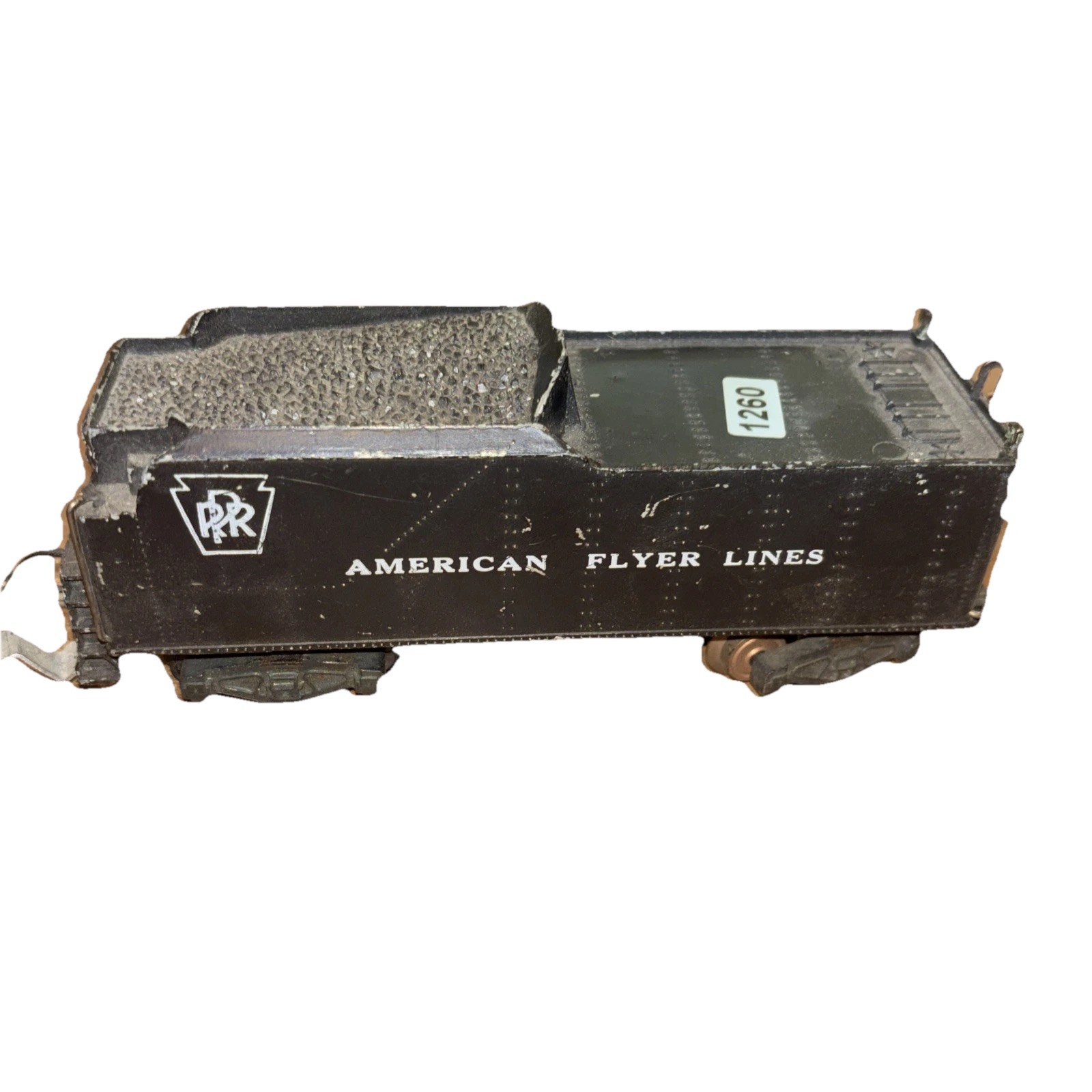 Original Vintage American Flyer S Gauge diecast tender w/ reverse unit Untested