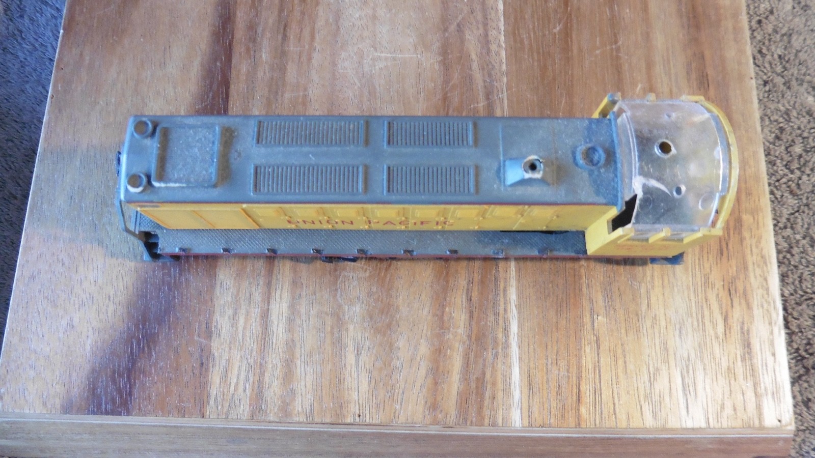 3 Miniature Union Pacific Replica Locomotive Die Cast Trains #3258 #2452 RSO