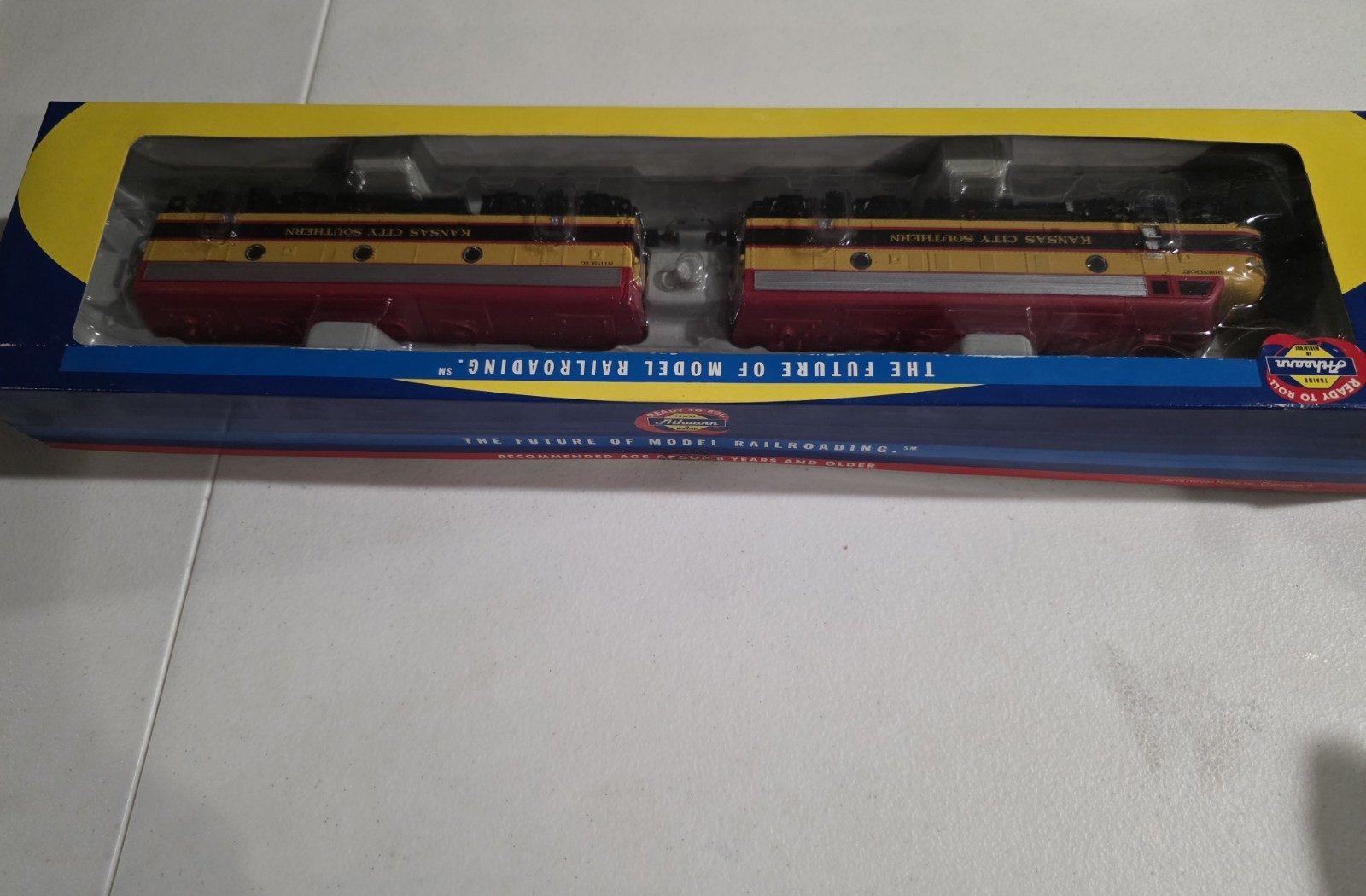 Athearn 80204 HO KCS/Executive F7A-F7B Diesel Locomotive (Set of 2)