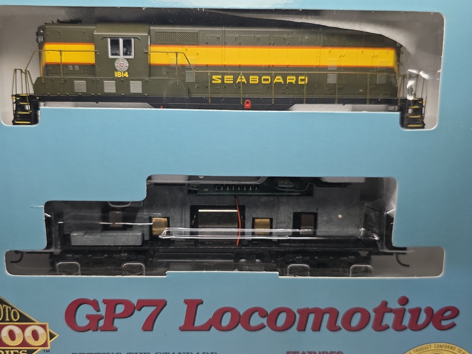Proto 2000 HO 23040 Seaboard 1814 GP-7 PH II Diesel Road Switcher DCC Ready NOS